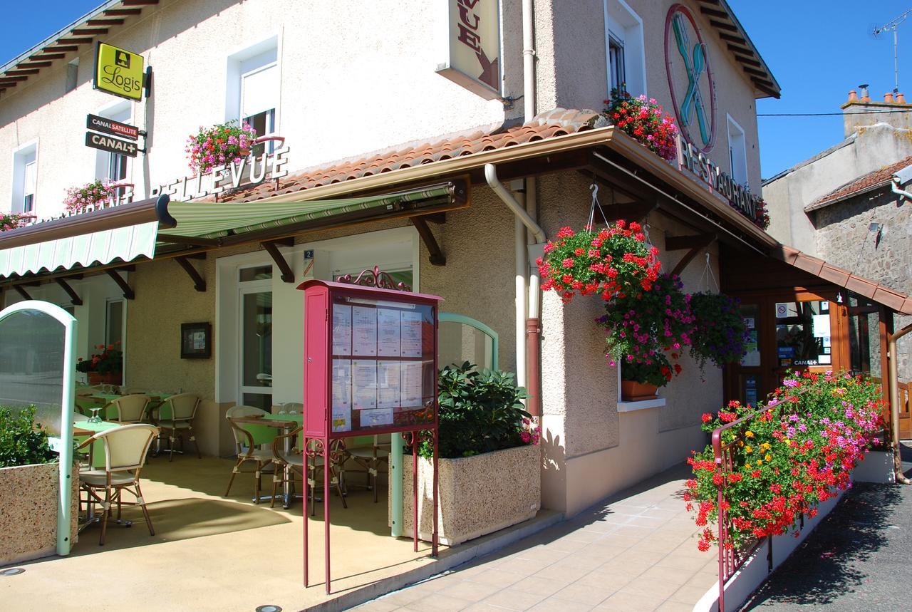 Logis Hotel Bellevue Bessines-sur-Gartempe Luaran gambar